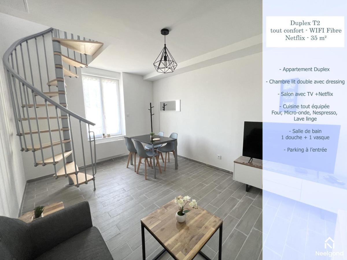 180B - Duplex T2 Tout Confort - Wifi Netflix Le Gond-Pontouvre Eksteriør bilde